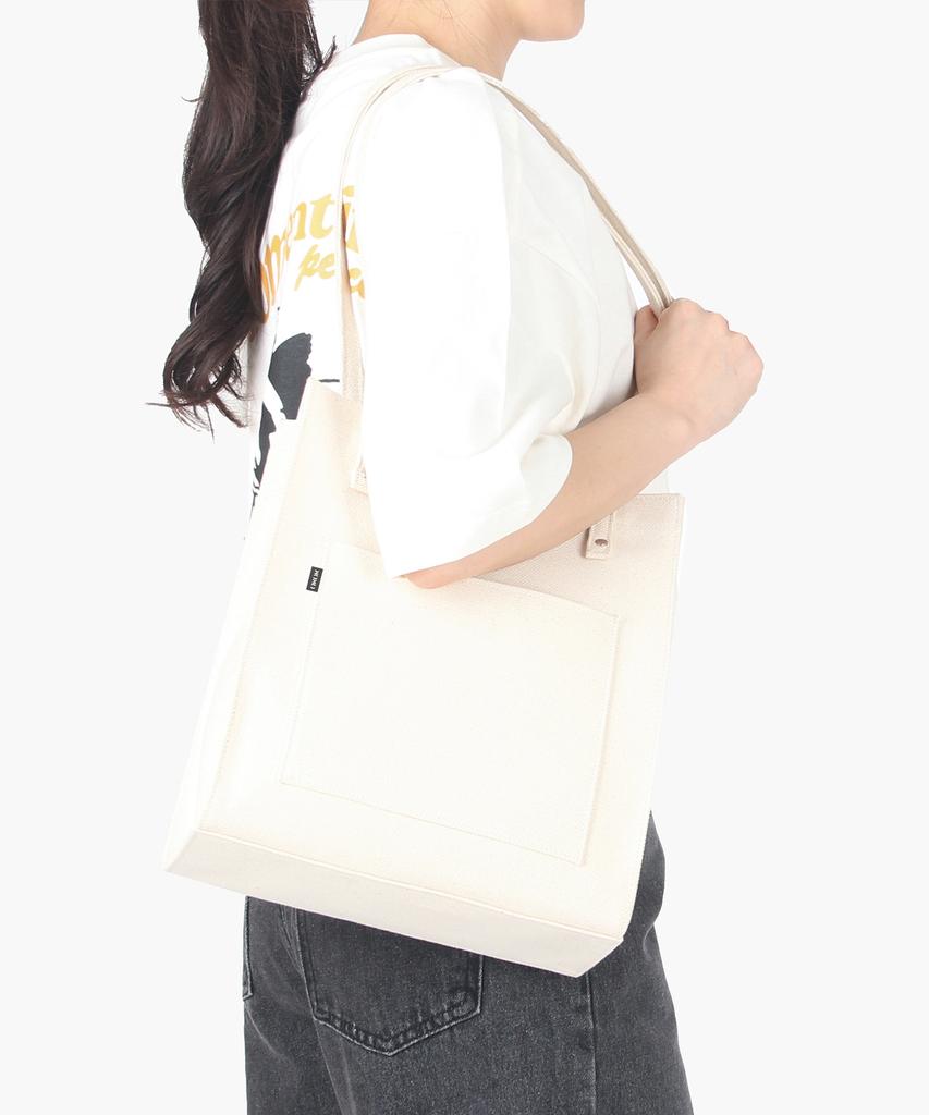 Oror Shoulder Bag Orbag29-001 Canvas Ivory