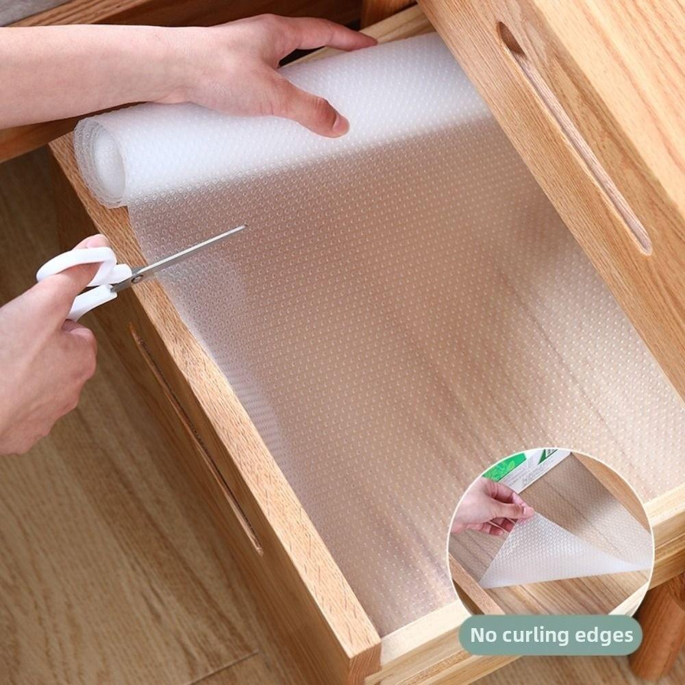 Cuttable Cabinet Drawer Placemat EVA Table Drawer Mats Shoe Cabinet