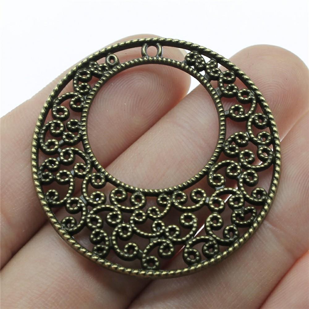 4pcs Earring Pendant For Earring Making Vintage Bohemia Earring Connector For DIY Jewelry Necklace Earrings Making Finding