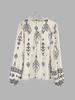 Women's Spring/Summer Shirt Elegant Long-Sleeved Shirt Women's Top Vacation Beach Shopping