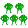 1/2/3/4/5Pcs 3D Printed Muscle Frog Statue PLA Green Frog Figurine Home Office Desktop Decoration Ornament Fitness Enthusiasts Gift