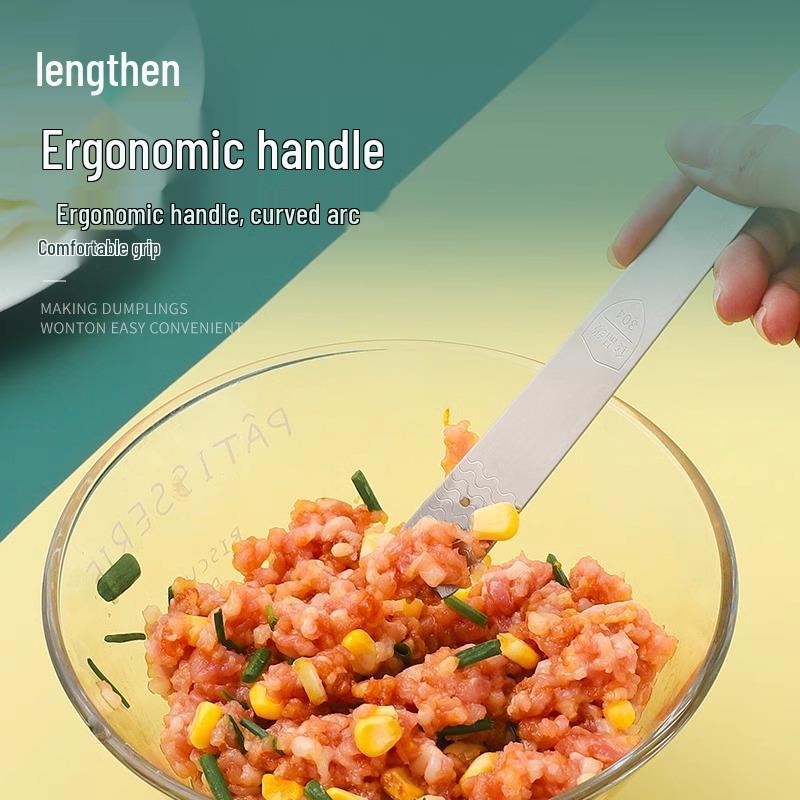 Nástroj lžíce na plnění knedlíků z nerezové oceli 304