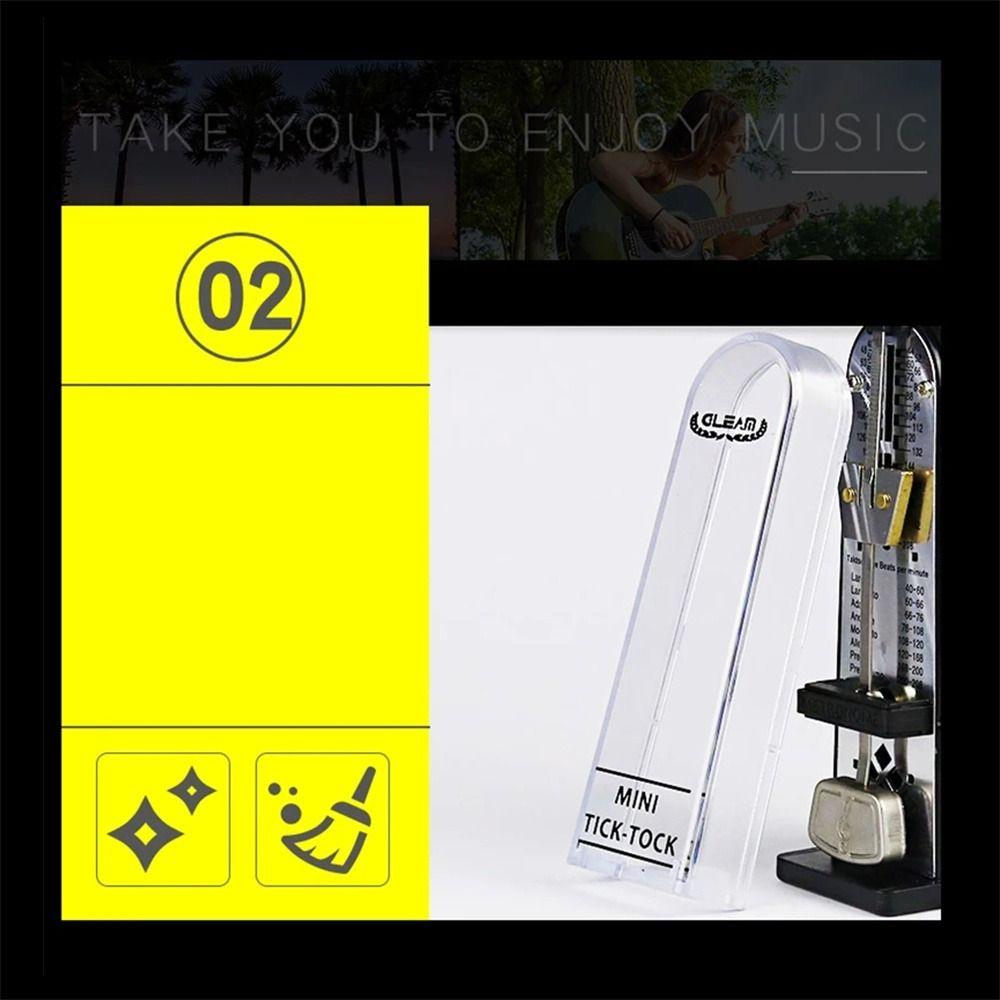 High Accuracy Piano Metronome Loud Sound Guitar Metronome Mechanical Metronome Violin Ukulele