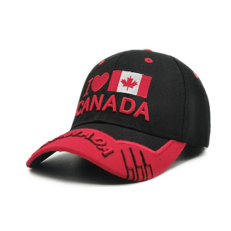Berretto da Baseball Foglia d'Acero del CANADA per Teste Grandi - Unisex, per Viaggio e Uso Casual, Stile Europeo e Americano