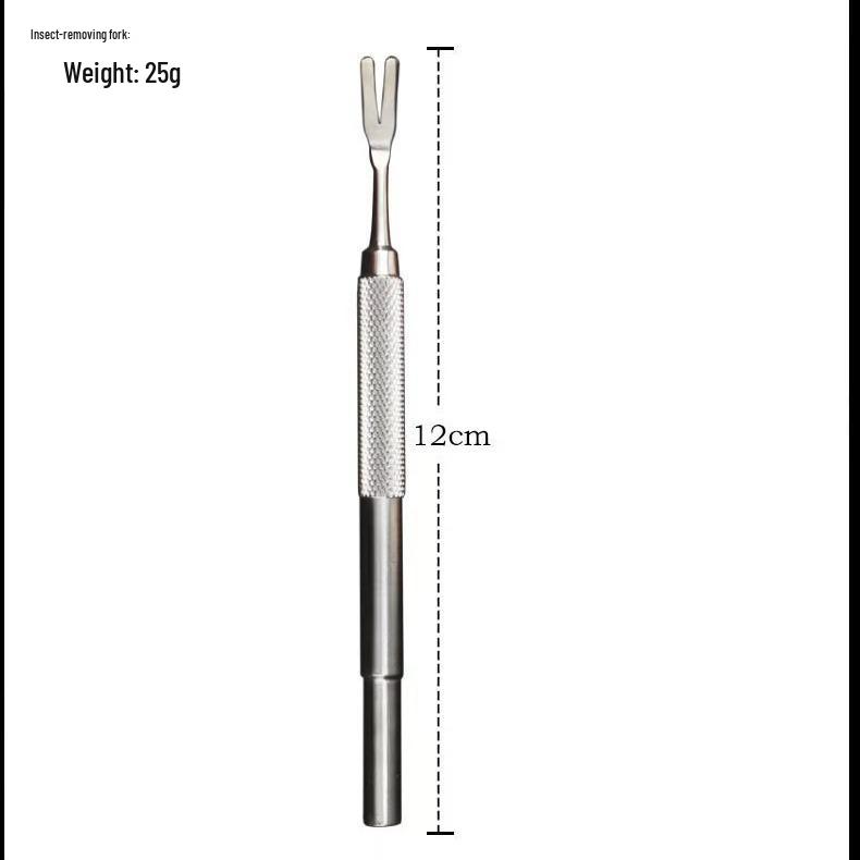 Stainless Steel Tick and Flea Tweezer Tool for Pets