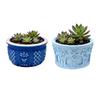 Creative Round Flower Pot Silicone Mold With Textured Design For DIY Home Gardening Durable Food Grade Material Heat Resistant