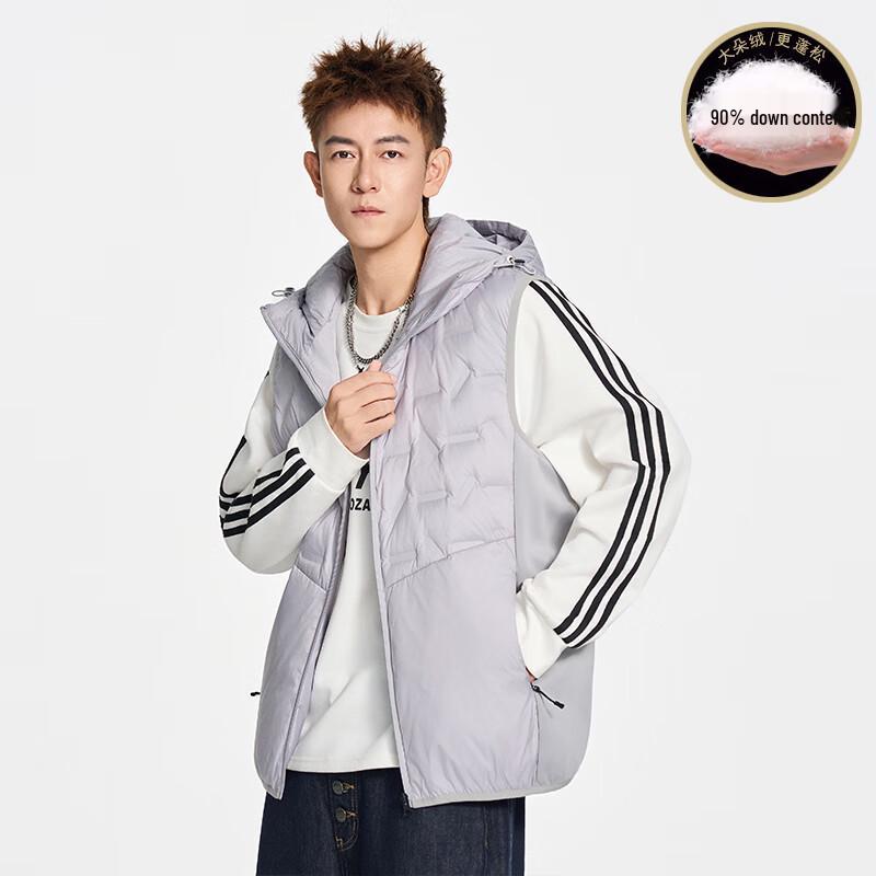 Men's Hooded Lightweight Winter Down Vest