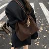 Large Capacity Bag Women's New High-end Retro Shoulder Bag Autumn and Winter Popular Fashion Commuter Tote Bag