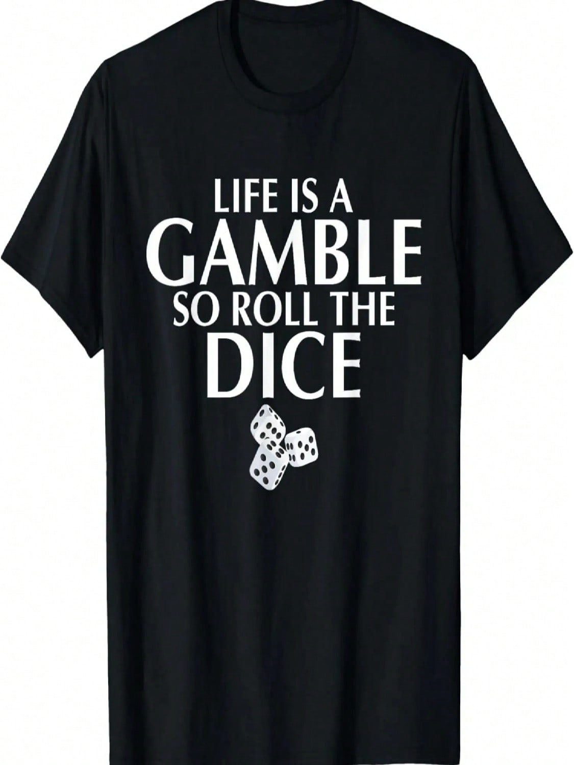 Life Is A Gamble So Casino Gambler Casino T-Shirt T-Shirt S разноцветный