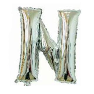 16 Inch Slim Gold Letter Aluminum Foil Balloon Bright Gold Wedding Decoration Film Balloon