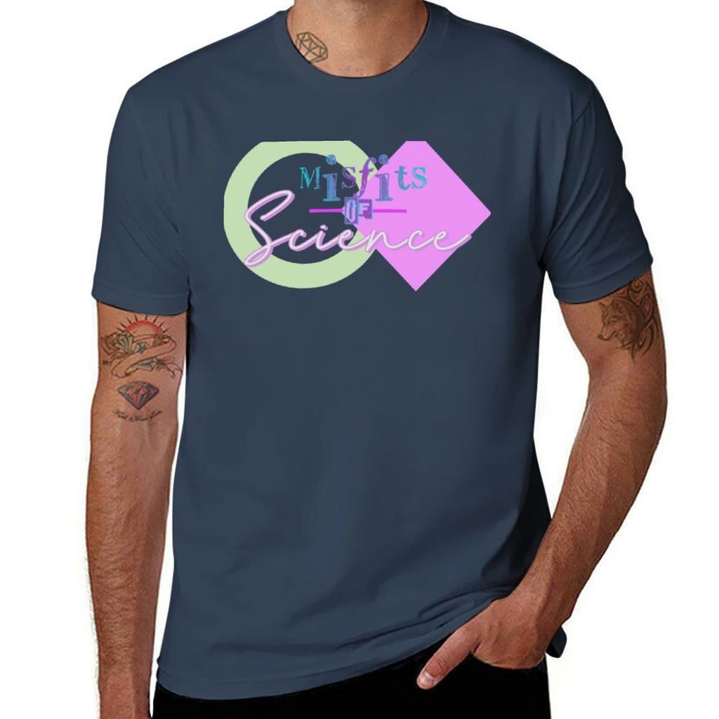 Misfits Of Science Retro 80s Long Tshirt Printed T Shirts For Unisex Tshirt