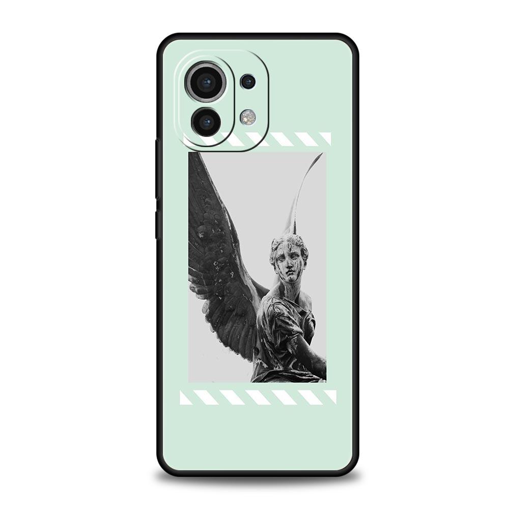 Cartoon Statue Abstract Art Phone Case Cover for Xiaomi Mi 17 Pro Max 15 14 13 12 11 Ultra 15T 14T 13T 12T 11T Pro Lite Soft TPU