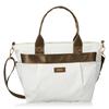 OZOC Retiro Shoulder Tote Ivory Bag, Handbag, Bag, 50376, Women's,