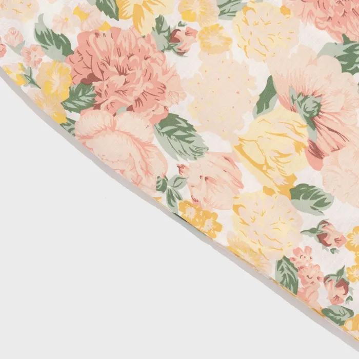Flower Pattern Eco Bag (Yellow)