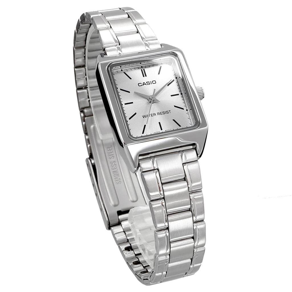 CASIO Casio Standard Cheap Casio Watch Analog Stainless Steel Silver Women's LTP-V007D-7E [Used]