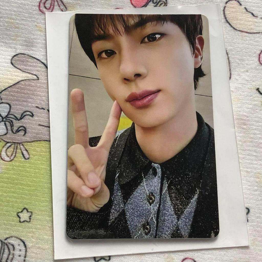 [USED] BTS Members-Only Happy JPFC Solo Album JIN Trading Card