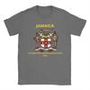 Unisex T Shirt Jamaica Coat Of Arms   TShirts Harajuku  Summer Tee Shirt Vintage Cotton Clothes Gift Idea