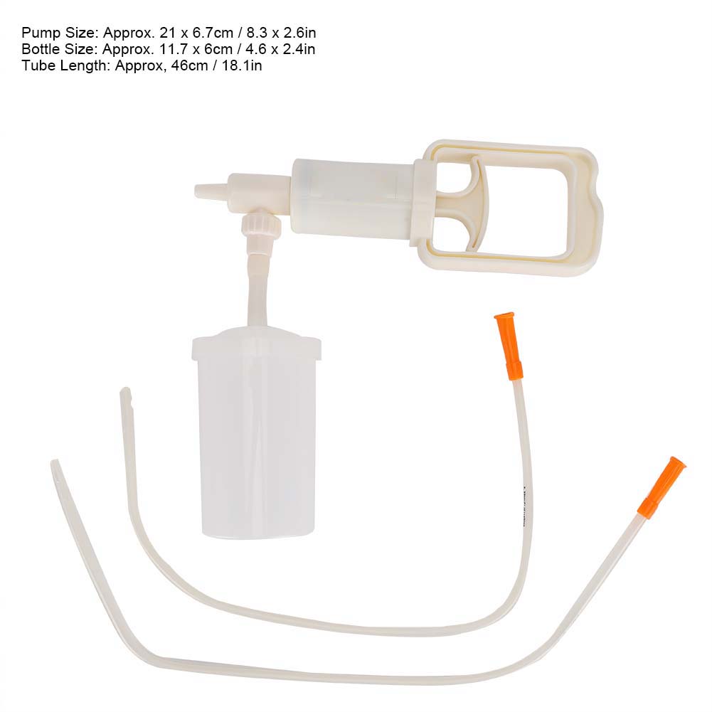 Tragbare Sputum-Saugpumpe für den Haushalt, tragbare Schleim-Saugpumpe