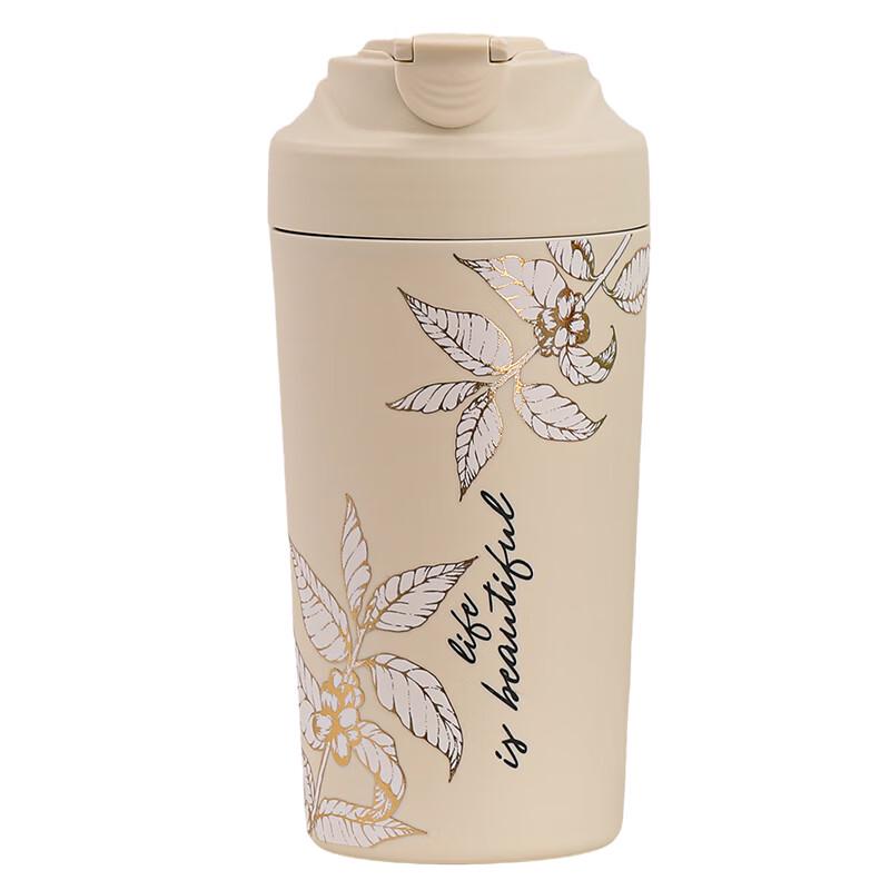 GUOZI Керамическая термокружка для кофе, с двойными стенками