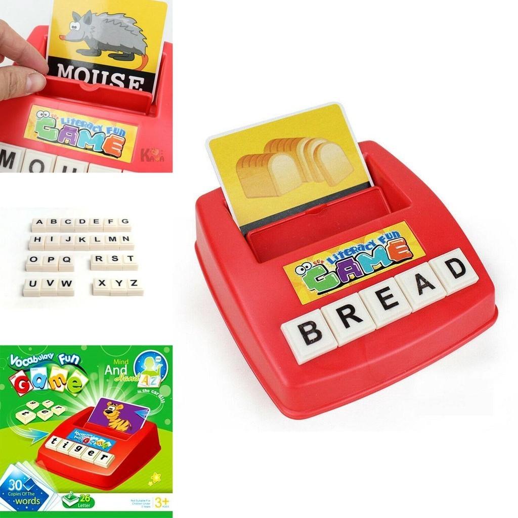 Engaging Educational English Spelling Alphabet Letter Game For Kids Learning Fun