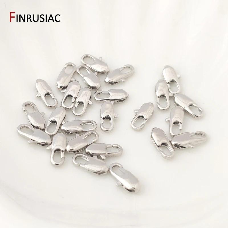 

10 pcs 10mm/12mm 14K Gold/Platinum Plated Lobster Clasps For Jewelry Making DIY Bracelets Necklaces Clasps Findings Craft 12 mm