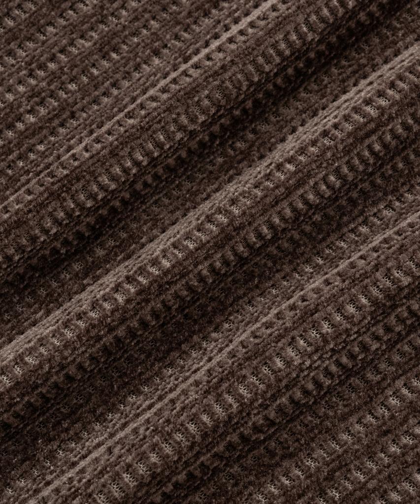 LXT Soft Velour Corduroy Sweatshirt [Brown]