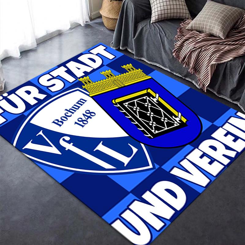 2025 New VfL Bochum 1848 Carpet Rug for Living Room Bedroom Home Sofa Decoration,Kids Play Non-slip Floor Mat99