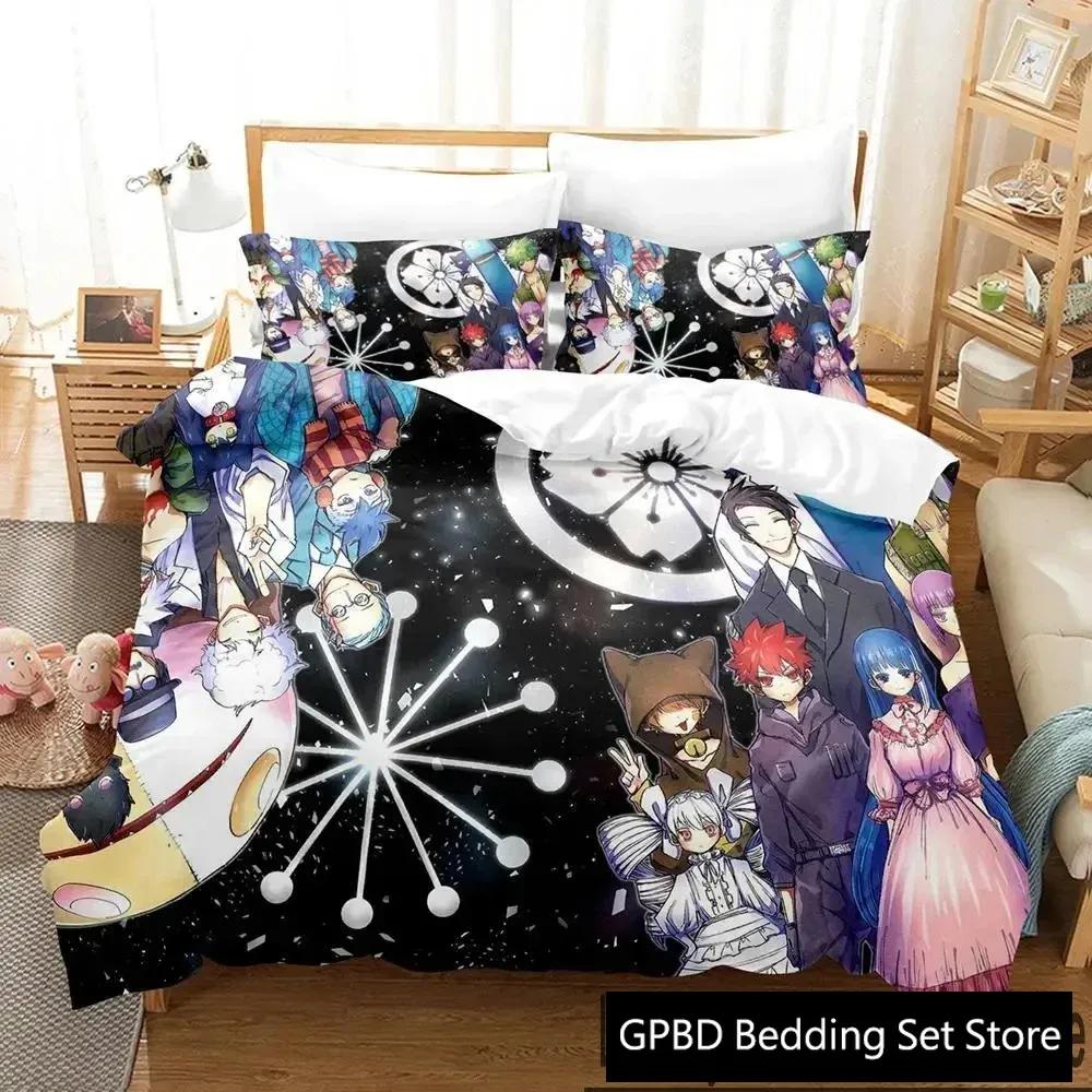 3D Druck Anime Mission Yozakura Familie Bettwäsche Set Jungen Mädchen Twin Queen King Size Bettbezug Kissenbezug Bett Jungen Erwachsene
