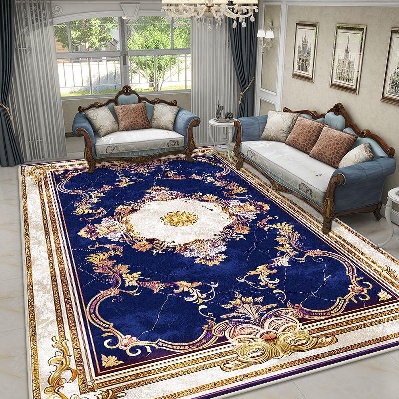 Luxuriöse Retro-Teppiche für Wohnzimmer Europäische Dekoration Zuhause Große Flächenteppiche 200x300 Schlafzimmer Lounge-Teppich Waschbare Fußmatten