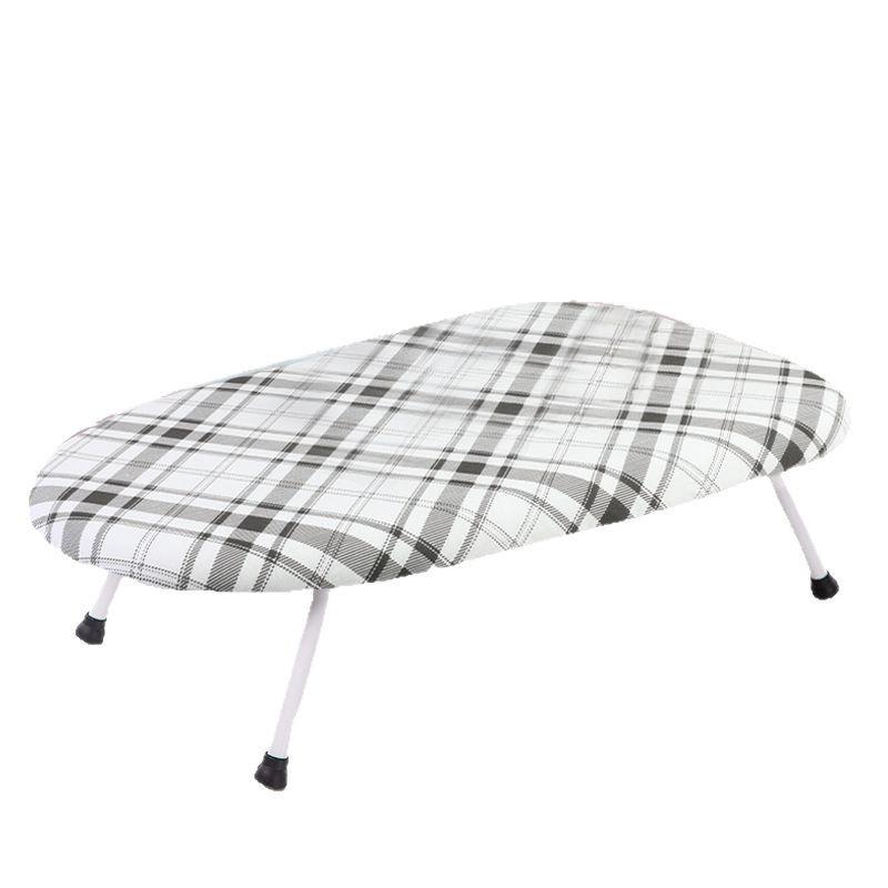 Compact Folding Desktop Ironing Board for Household Use
