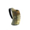 Vibes by Loop ® Drinking Horn Mug Tankard Special Edition - Hand Engraved Viking Original Horn Mug Cup for Mead, Ale and Beer