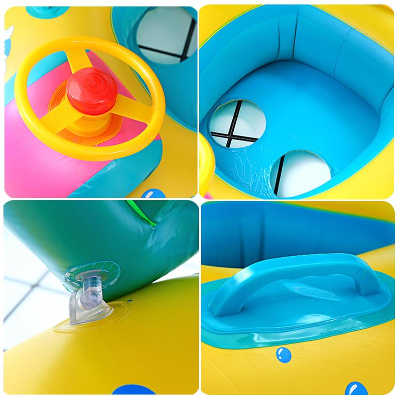 Baby Buoy Summer Beach Accessories Sunshade Pool Float Inflatable Kids Swimming Pool Toys