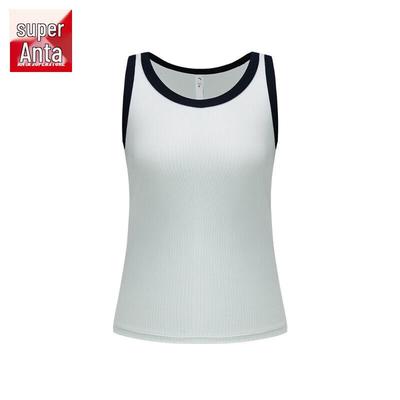 Anta Damen Quadratischer Ausschnitt Strick Sport Tanktop