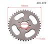 OPGT 428 130L Chain Set with 16T Front Sprocket &40T Rear Sprocket for 125cc 150cc 200cc 250cc ATV Go Kart UTV Buggy Quad