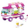 B0155 Diy Snack Car Building Blocks 102pcs Particles Bricks Toys