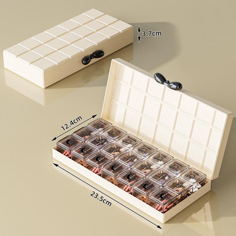 Portable Medicine Box Seven Days A Week Medicine Storage And Packaging Portable Medicine Dispenser Medicine Reminder Storage Box