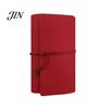 Durable Cover Notebook Faux Leather Writing Journal Notebook, 6 Ring Loose Leaf Binder, 7 Inch Diary Sketchbook with Clock Pendant for Travel Business