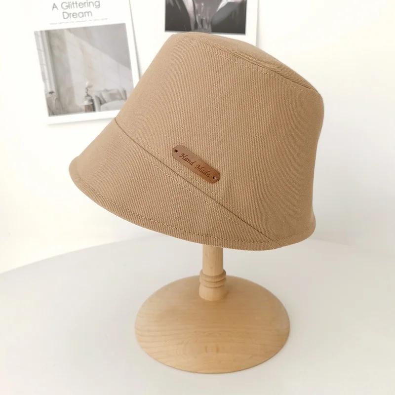 Fisherman Hat Female Spring and Summer Outing Round Face Suitable for Basin  Fashion Big Head Circumference Sun