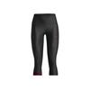 Under Armour Mid Rise Training Compression Fitness Pants Women Bottoms Gray 1369258-010