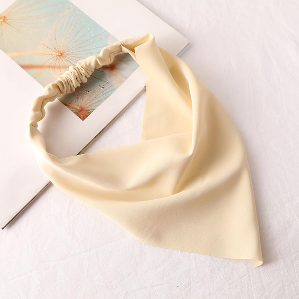 Wavy Hairband Floral Hair Bandanas Head Kerchief Women Bandana Print Hair Scarf Triangle Hair Kerchief With Ties Sweet Head Band