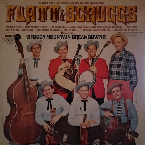 

LP Record FLATT SCRUGGS Foggy Mountain Breakdown JS6093 Hilltop Canada CountryFolk Used