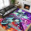Crystal Velvet Rug Custom Name Text, Soft Non Slip Floor Mat Home DecorDandadan