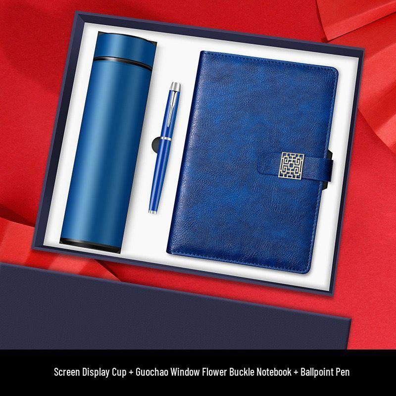 Festival-Geschenkset für Unternehmen: Bürobecher, Regenschirm, Thermoskanne, Nagelsouvenir