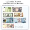 Weirong WR-M998 Multi-Currency Banknote Counter and Sorter CN Plug (adapter Included)