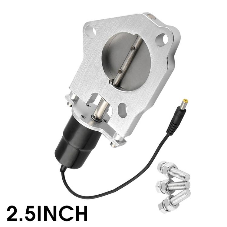 Kit Valvola Elettrica Universale per Scarico Racing in Acciaio Inox da 2,5 Pollici con Motore di Controllo