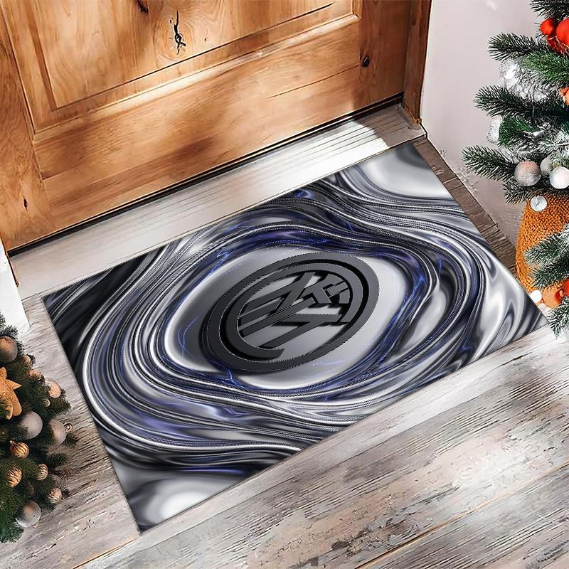 Borussia Dortmund Printed Flannel Area Rug Non Slip Soft Polyester Floor Carpet Indoor Decor Mat for Bedroom Living Room Sofa