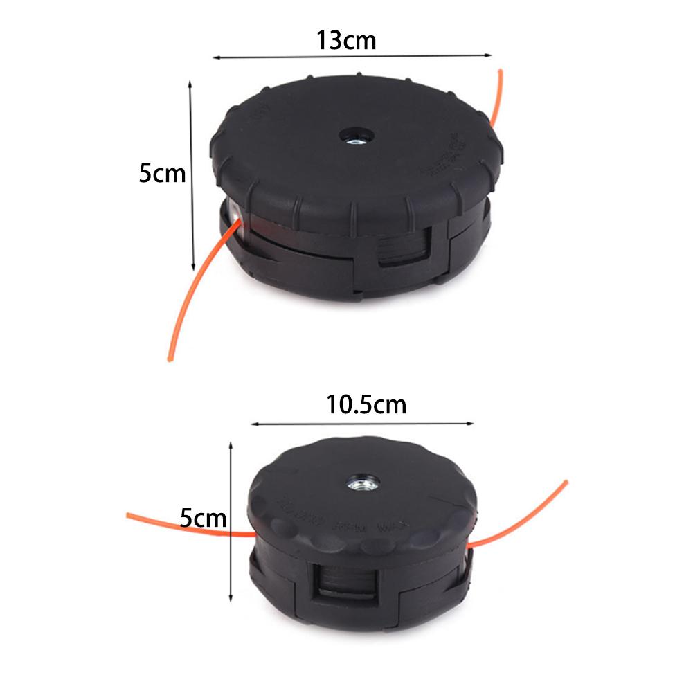 

Насадка для триммера с леской для прополки, Сверхпрочная, Головка с леской для триммера для травы, Для мотокосы, Стриммера, Аксессуары для газонокосилки 10.5x5cm