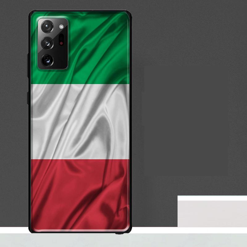 Italian Italy Flag Phone Case For Samsung Galaxy S10 S8 S9 S22 S23 Plus Note 10 20 S20 FE S21 FE S22 S23 Ultra Cover