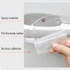 D44/8Pcs Car Door Handle Rubber Sticker Decal Decals For Mercedes Benz Amg B/C/E/S Class A Class C200L GLC GLK CLA W166 W221 W163