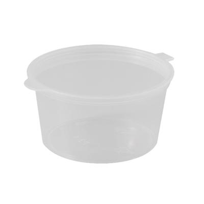 50 kusů Pekařství Grilování Jednorázová Miska Prachotěsná Krabička na Jídlo Ovoce Polévku Rýži Nádoba na Koření Kelímek s Víčkem Kontejner